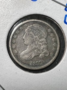1833 US CAPPED BUST DIME