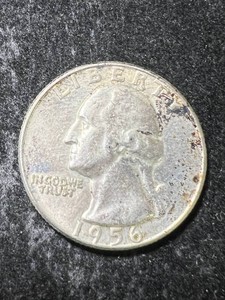 1956-D US WASHINGTON QUARTER