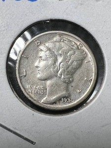 1936-D US MERCURY DIME