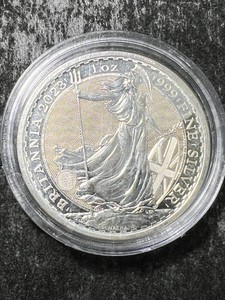 2023 BRITTANIA 1 TROY OZ .999 FINE SILVER IN AIRTITE