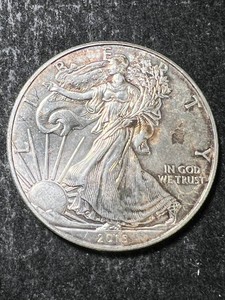 2015 AMERICAN SILVER EAGLE 1 TROY OZ .999 FINE SILVER