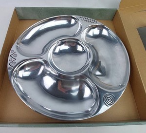 Chip & Dip Platter - Wilton Armetale Reggae #820094