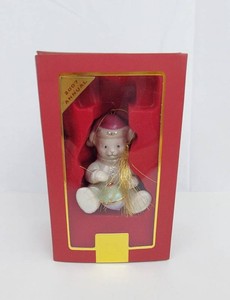 Christmas Ornament - Lenox 2001 Annual Teddy Bear With Box