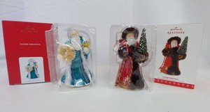 Christmas Ornaments - Hallmark Keepsake Father Christmas (Lot of 2)