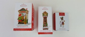 Christmas Ornaments - Hallmark Keepsake Designs (Lot of 3)