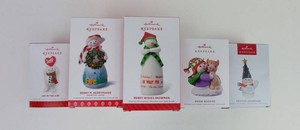 Christmas Ornaments - Hallmark Keepsake Snowman Collection (Lot of 5)