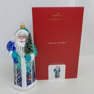 Christmas Tree Ornament - Hallmark Keepsake 2020 Santa of the Forest