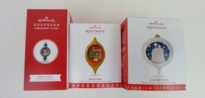 Christmas Ornaments - Hallmark Keepsake Inside Story Member Exclusives (Lot of 3)