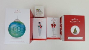Christmas Ornaments - Hallmark Keepsake Mixed Lot