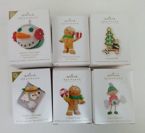 Christmas Ornaments - Hallmark Keepsake Collection (Lot of 6)