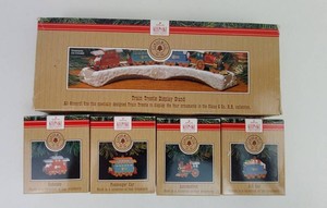 Christmas Train Ornaments - Hallmark Keepsake Claus & Co. Set