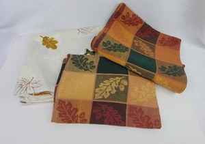 Tablecloths & Placemats - Autumn Leaf Table Linens