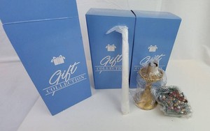 Taper Candle Holder Sets - Gift Collection Winter Garland (Lot of 3)