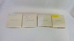 Christmas Ornaments - Lenox Snowflake Collection (Lot of 4)