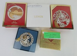Christmas Ornaments - Lenox Holiday Ornaments (Lot of 5)