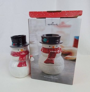 Snowman Measuring Cup Sets - Hallmark Stackable (Lot of 2)