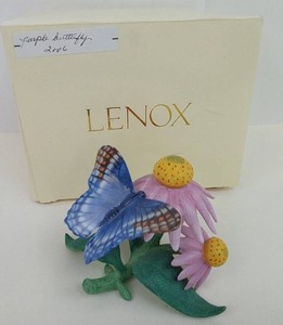 Figurine - Lenox Butterfly & Flower