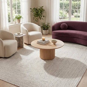 $240 nuLOOM Wynn Ivory Braided Rug 6x9