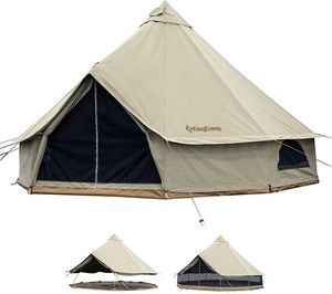 $1300 KingCamp Canvas Bell Yurt Tent 4 Seasons