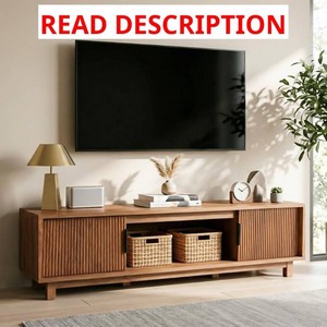 $120 Alpen Fluted TV Stand   58 Entertainment