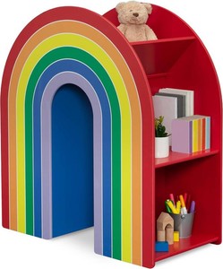 Delta Children Rainbow Bookcase   Greenguard