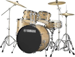 $520 Yamaha Rydeen 5-Piece Drum Set, Champagne