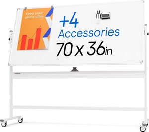 $329 Kamelleo Rolling Whiteboard 70x36