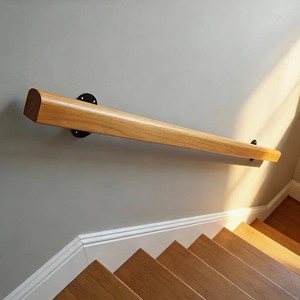 Wooden Handrails 5ft Non-Slip Guardrail