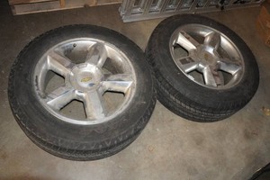 Chevrolet Avalanche 20 Rims with Tires