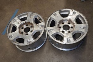 GM 6-Bolt Aluminum Wheels - 17 x 7-12