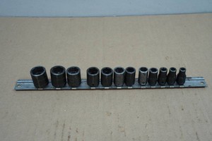 Snap-On 14 Drive Shallow Impact Sockets - Metric