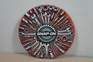 Novelty Vintage Style Metal Sign - Snap-On