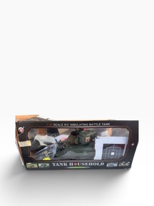 Tank Household 120 Scale RC Simulating Battle Tank - Open Box