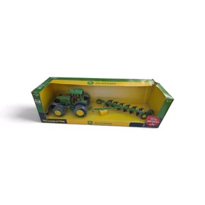 ERTL John Deere 7420 Tractor with Plow (132 scale) in its original yellow and green packaging