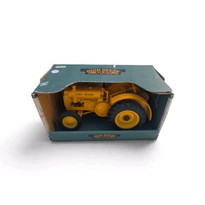 116 scale Ertl John Deere 1936 Model BI Industrial Tractor (Stock No. 5730DO), manufactured in the USA in 1997