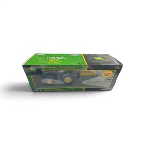 132 scale die-cast model set of a John Deere 7720 Tractor with Sprayer made by ERTL and Britains (Item No. 15309).