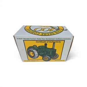 ERTL 116 scale John Deere Model D Tractor (100 Years  Minneapolis Commemorative Edition, Stock #5817TA) manufactured in 1994