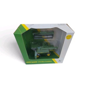 New in Box 164 scale John Deere CTS Rice Combine with Grain Head made by Ertl in 1996 (Stock No. 5029)