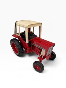 International Harvester 1586 Tractor w Cab  Narrow Front  Vintage Farm Toy