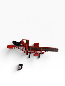 Diecast Towable Log Splitter  Firewood Processor Model  Red  Log Included  Parts Detached