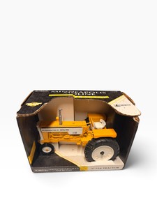 ERTL Minneapolis-Moline G-750 Tractor  Gold & White Diecast Farm Toy  Original Box