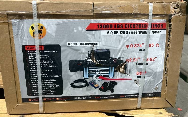 Landhonor 13,000 LB Electric Winch (LHR-EW13000)