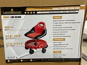 Landhonor Mobile Rolling Gear Seat (LHR-GS400)