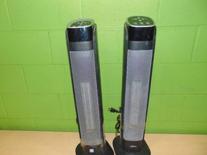 2 Pack Deluxe Digital 30 in. Ceramic Tower Heater with Remote Control hps15b-e