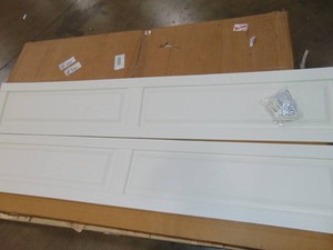 12 in. x 71 in. Raised Panel Vinyl Exterior Shutters Pair in White