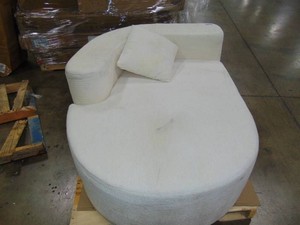 Upholstered Chaise Lounge Chair 43X60X24 Inch