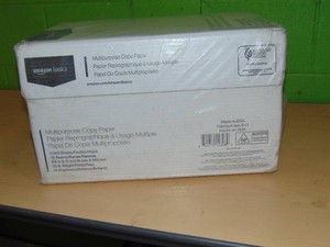 Amazon Basics Multipurpose Copy Printer Paper, 20 lb, 8.5 x 11 Inches, 10 Reams (5,000 Sheets), 92 Bright White