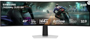 Samsung 49 Odyssey OLED G9 (G91SD) Dual QHD QD-OLED Curved Gaming Monitor Was Brand New Never Opened