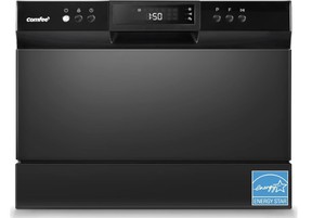 COMFEE Countertop Dishwasher, Energy Star Portable Dishwasher, 6 Place Settings