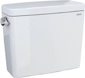 TOTO Drake 1.28 GPF Toilet Tank with WASHLET Auto Flush Compatibility, Cotton White - ST776EA#01